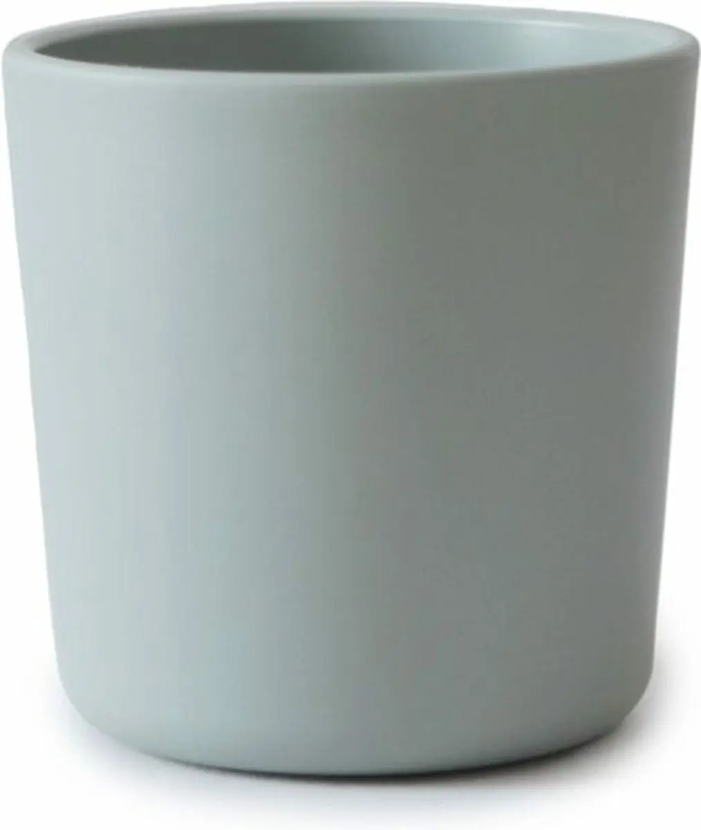 Mushie Siliconen Drinkbeker Sage - 200ml - Set van 2