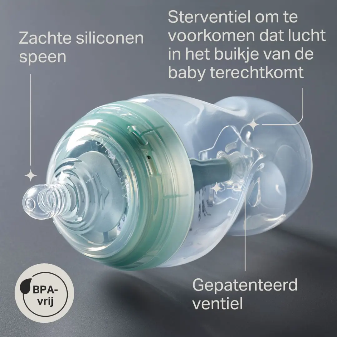 Tommee Tippee Advanced Anti-Colic Babyfles 150ml - Turquoise