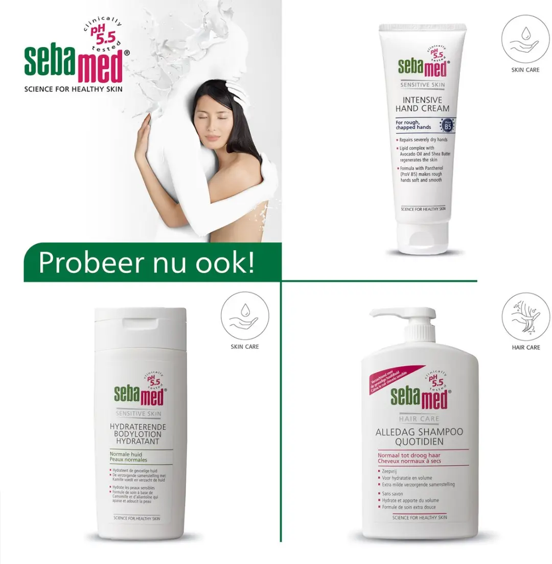 Sebamed Zeepvrije Wasemulsie 500ml - Diepe reiniging