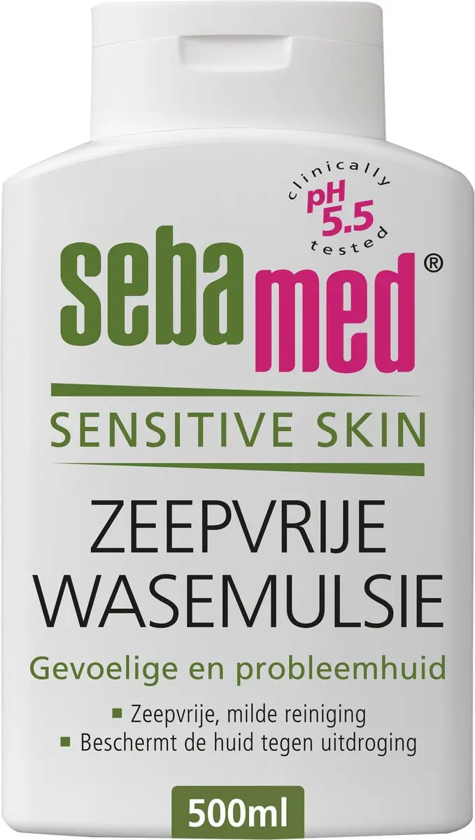 Sebamed Zeepvrije Wasemulsie 500ml - Diepe reiniging