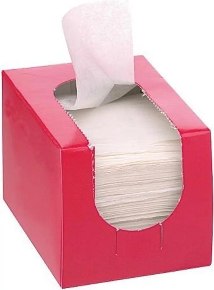Sibel Permanent Papier 1000 Blad - Rood/Wit