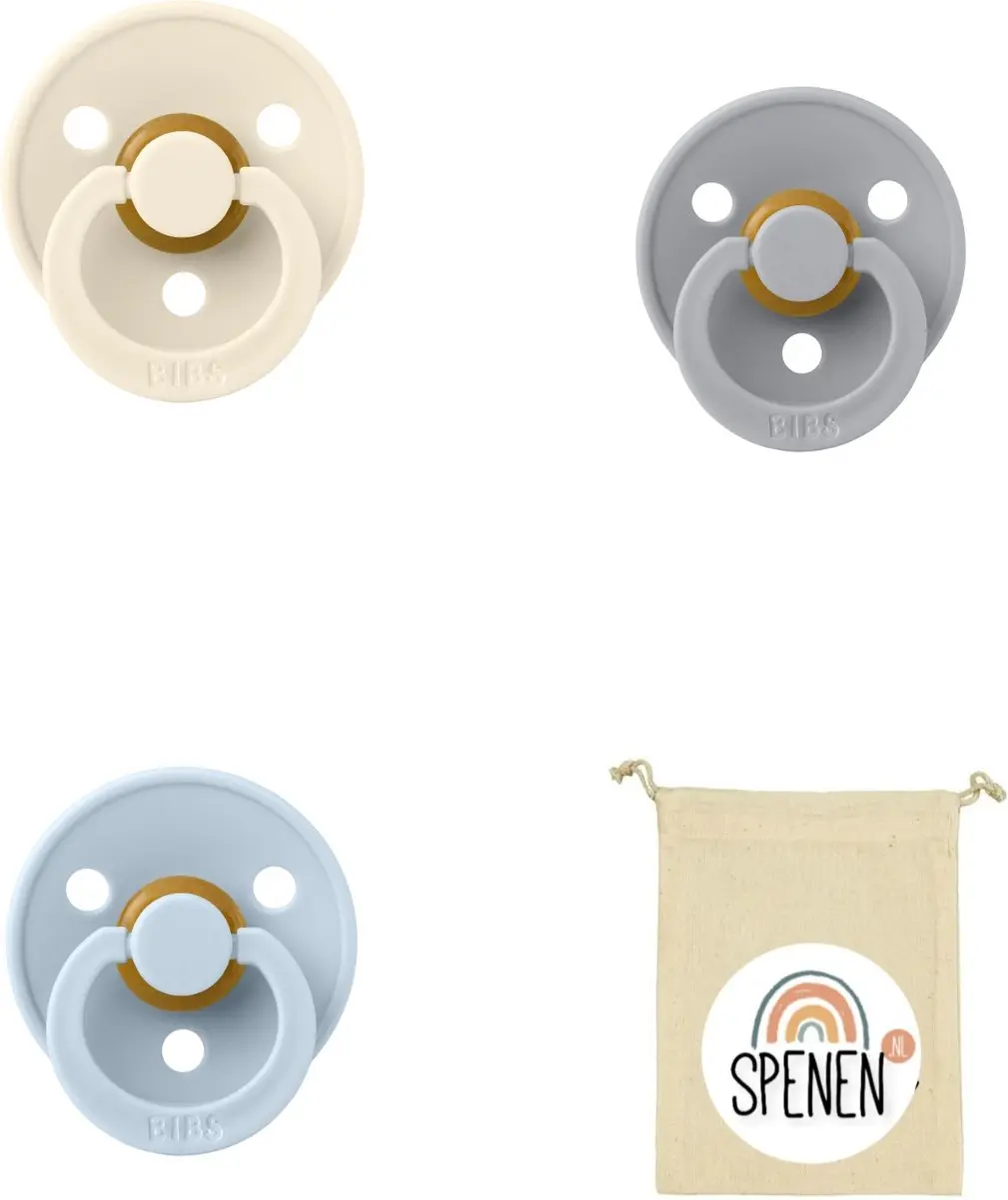 BIBS Fopspeen 18+ Maand Set 3 Stuks