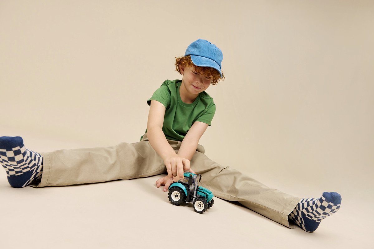 LEGO City tractor speelgoed bouwset voor kinderen - LEGO City 60498.