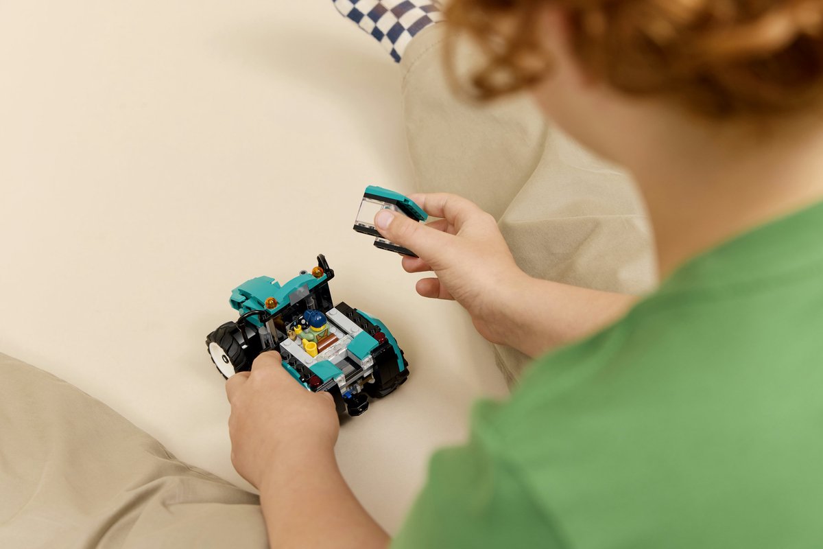 LEGO City tractor speelgoed bouwset voor kinderen - LEGO City 60498.