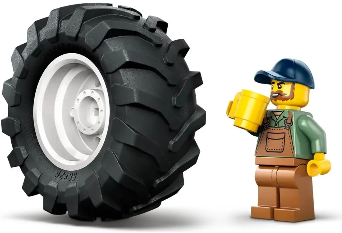 LEGO City 60498 Tractor Bouwset - 204 Stukken - 2 Minifiguren - Multicolor - afbeelding 6 van 6