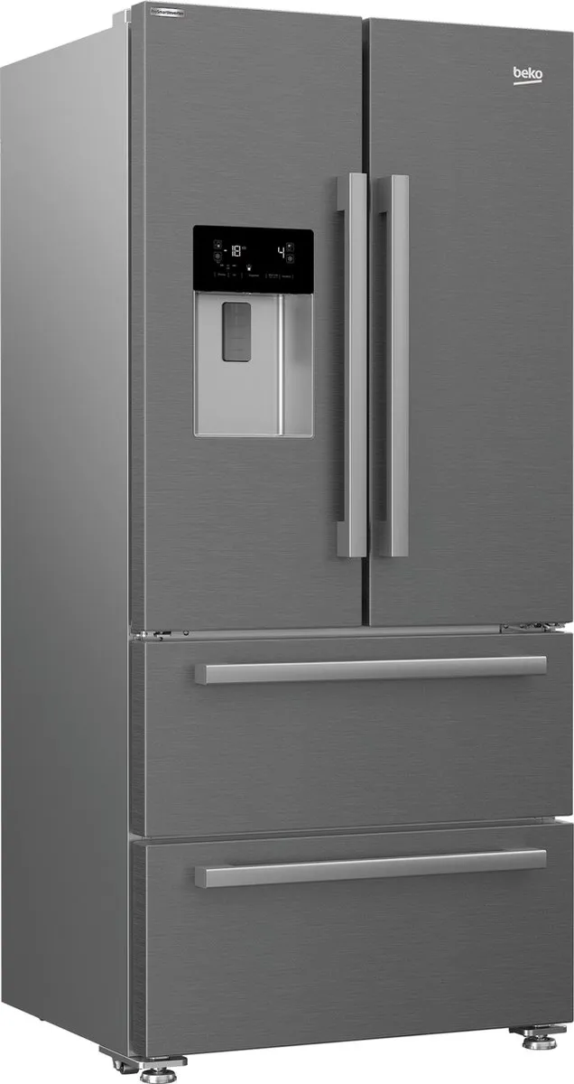 Beko GNE60530DXN Amerikaanse Koelkast French Door - 605L - RVS - afbeelding 6 van 6