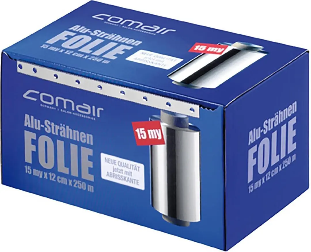 Comair Aluminiumfolie 250m x 12cm x 15µm - Zilver
