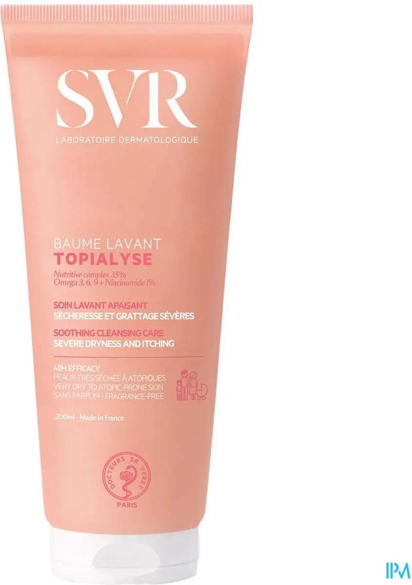 SVR Topialyse Schoonmaakster Vochtinbrengende Balsem 200ml