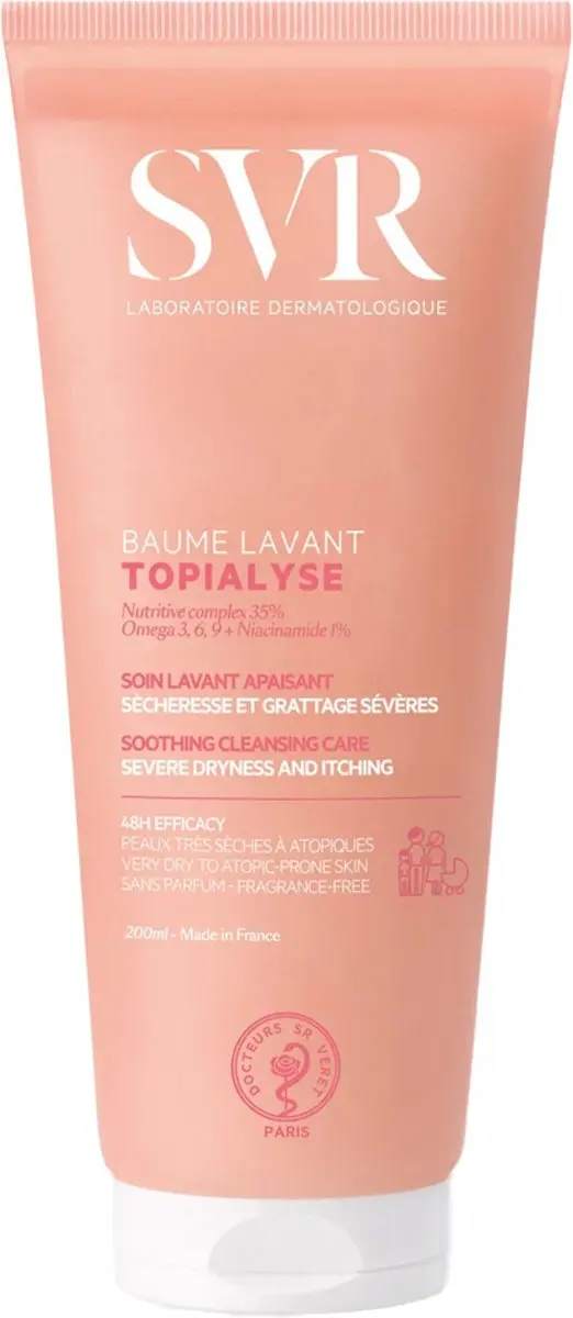 SVR Topialyse Schoonmaakster Vochtinbrengende Balsem 200ml - afbeelding 6 van 6