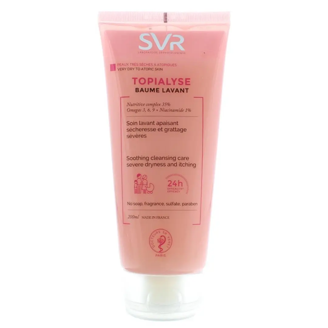 SVR Topialyse Schoonmaakster Vochtinbrengende Balsem 200ml