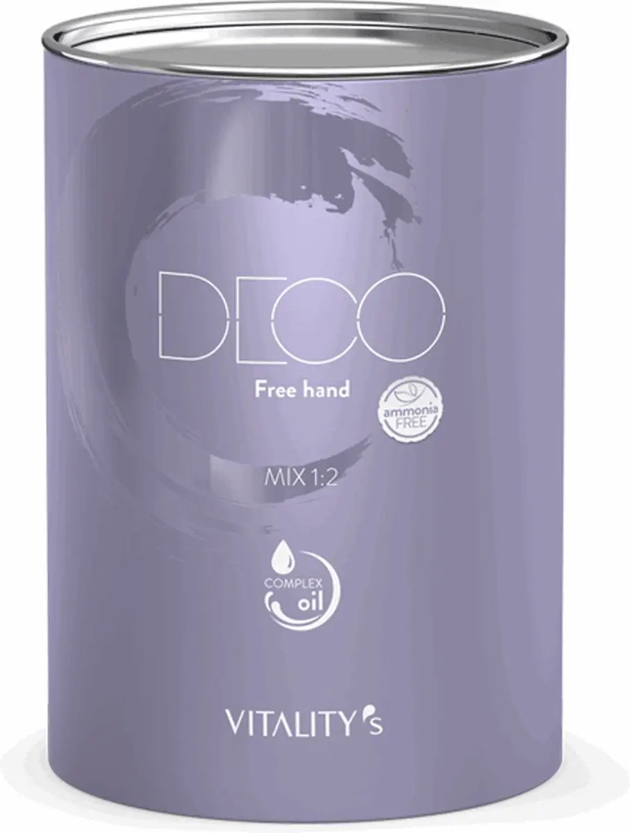 Vitality's Deco Free Hand 400g Permanent Haarkleuring