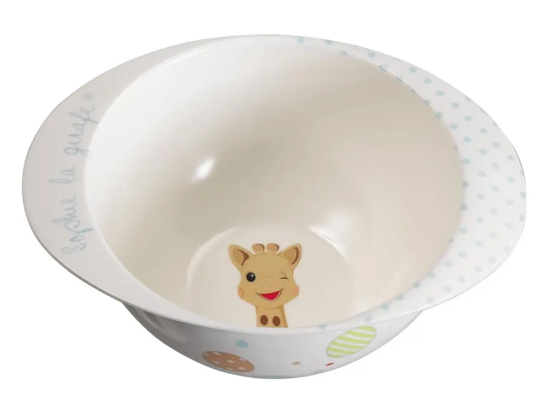 Sophie de Giraf Maaltijdset 5-delig - Beige/Blauw