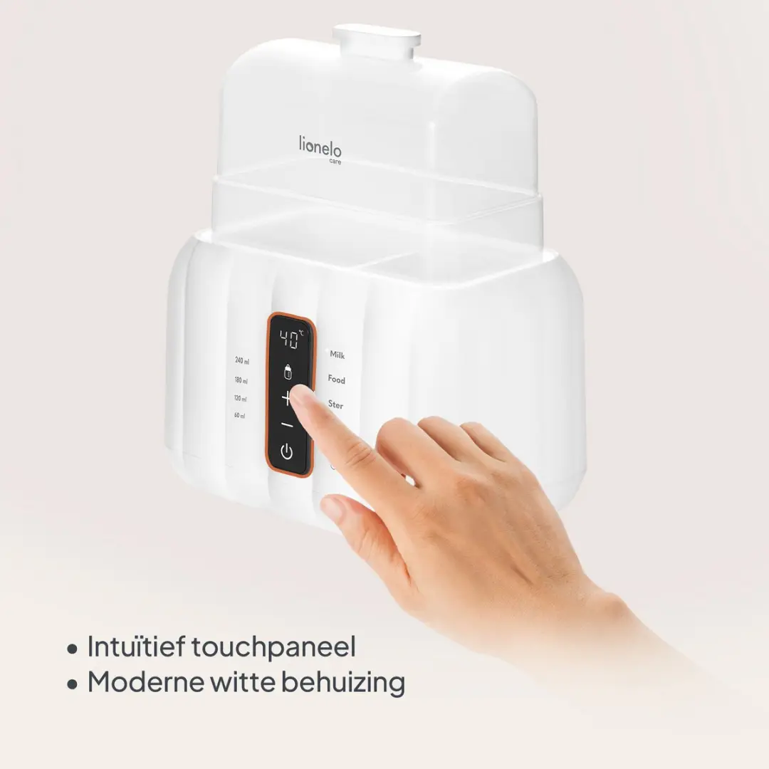 Lionelo Thermup Duo Flessenwarmer & Sterilisator 6-in-1 - Wit