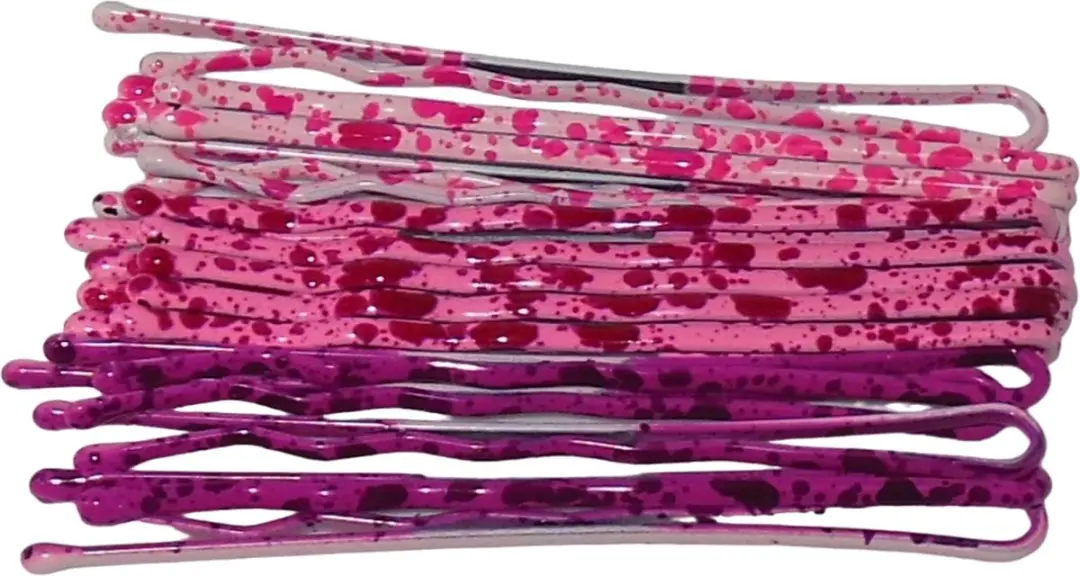Hairmode Schuifspelden Roze Patroon