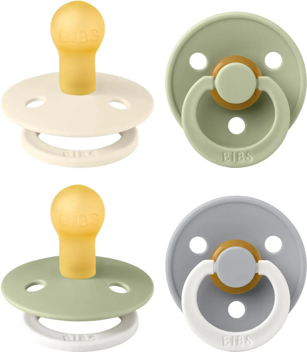 BIBS Colour Speen 0-6 Maanden Sage Glow Mix