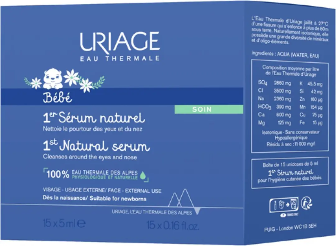 Uriage Bébé 1er Serum Naturel Unidose 15ml