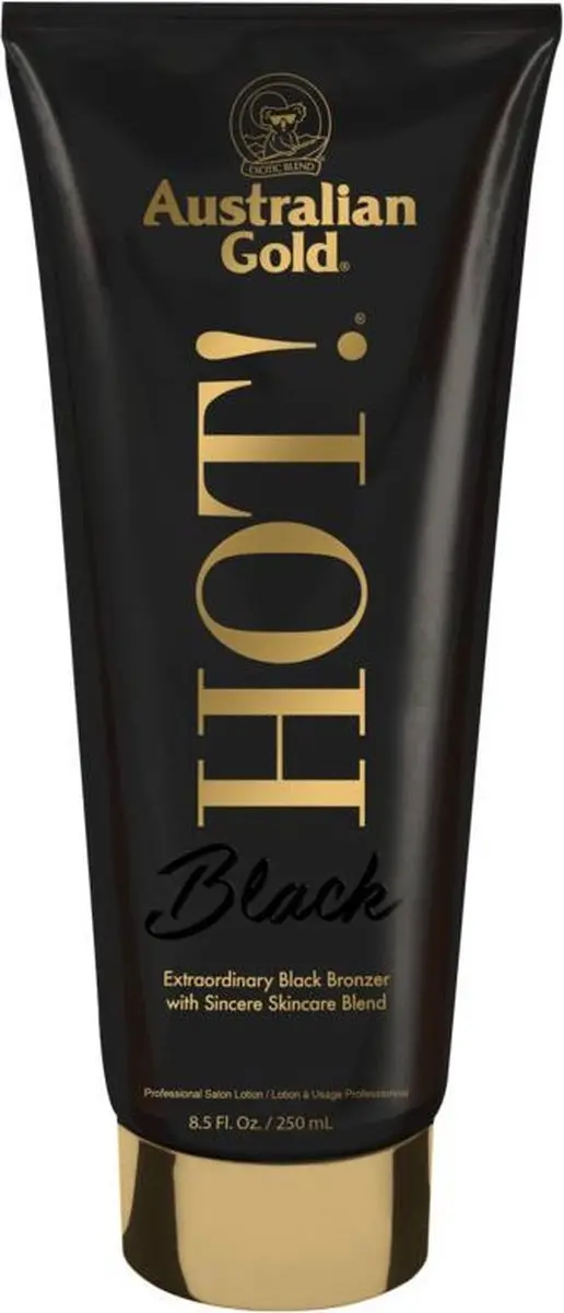 Australian Gold Hot! Black Zonnebankcrème 250ml