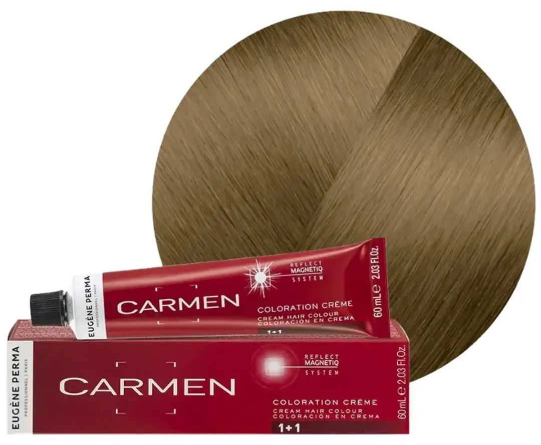 Eugene Perma Carmen Ultime Permanente Kleuring 60ml - 08.03 Light Blonde Nature Gold