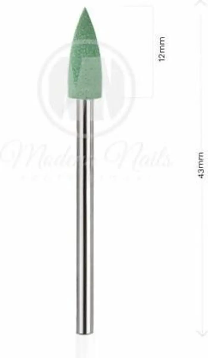 Modena Nails Opzetstuk Nagelfrees Rubber Cutter 03 - Zilver