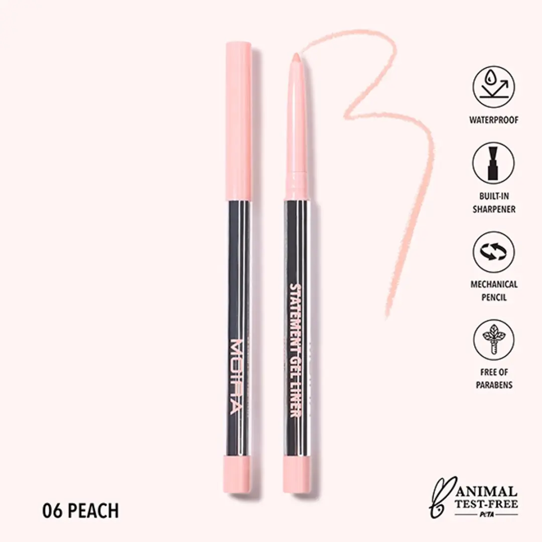 Moira Statement Gel Liner 006 Peach - 0,25 g
