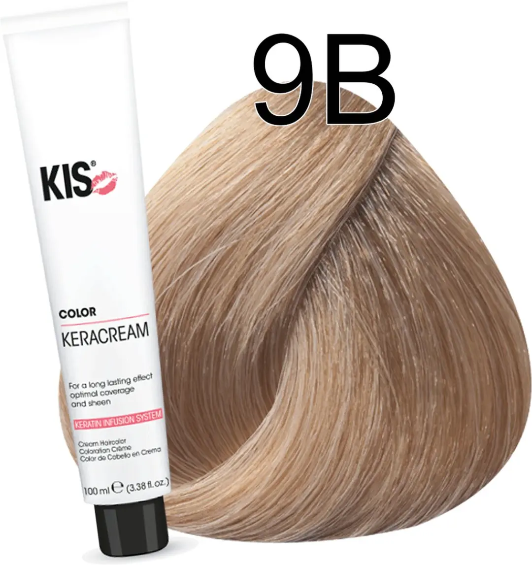 KIS Haarverf 9B 100ml - Permanent Full Coverage