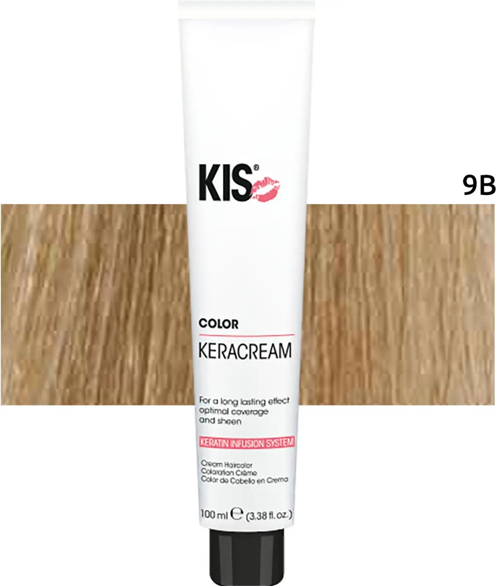 KIS Haarverf 9B 100ml - Permanent Full Coverage