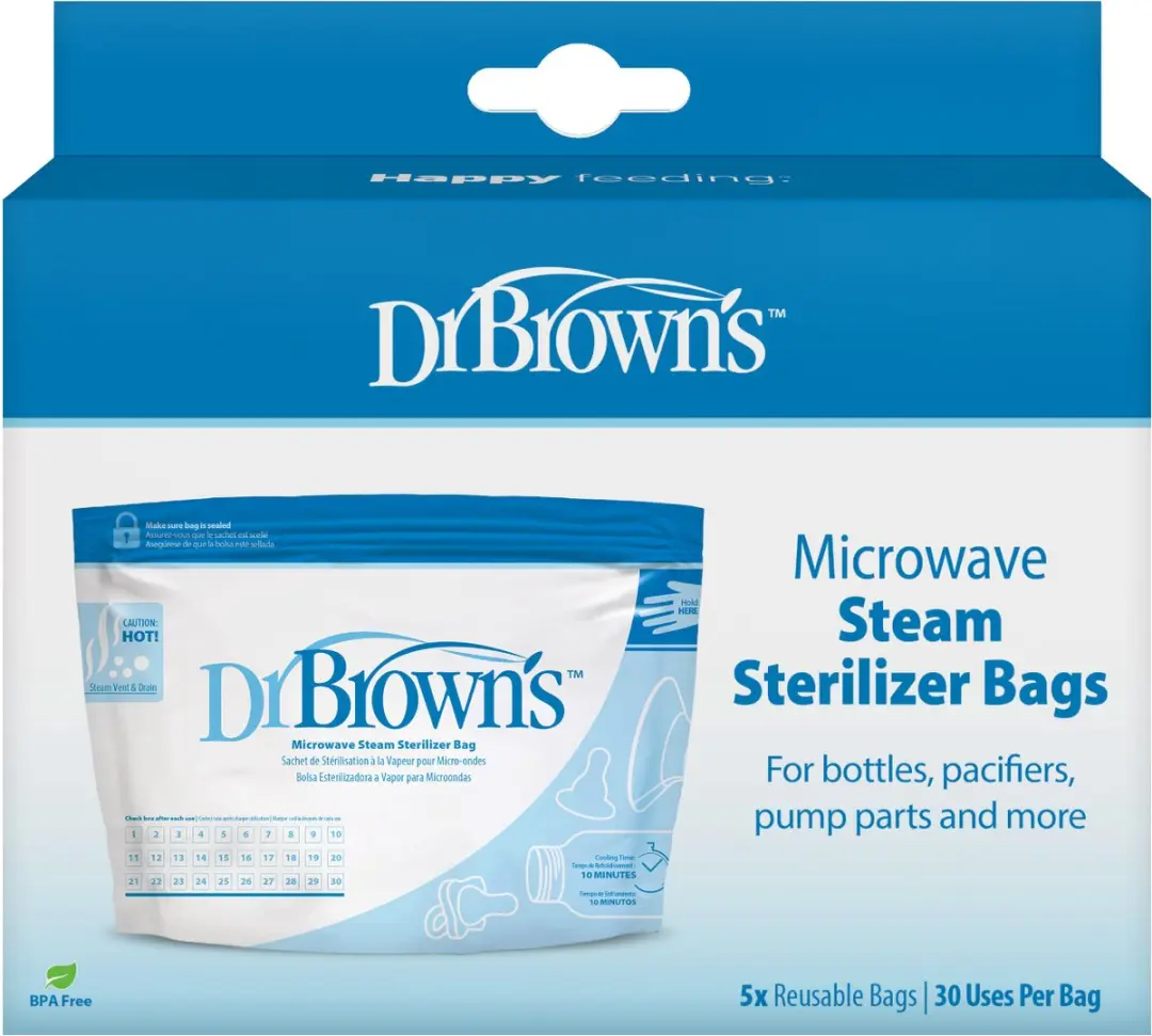 Dr. Brown's Magnetron Sterilisatiezakjes - 5 Stuks