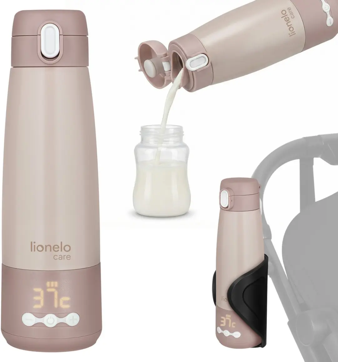 Lionelo Thermup Bottle Draagbare Melkverwarmer 350ml
