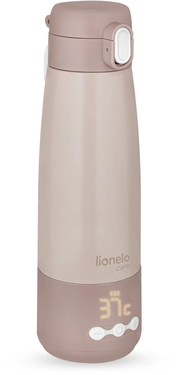 Lionelo Thermup Bottle Draagbare Melkverwarmer 350ml - USB-C - Beige
