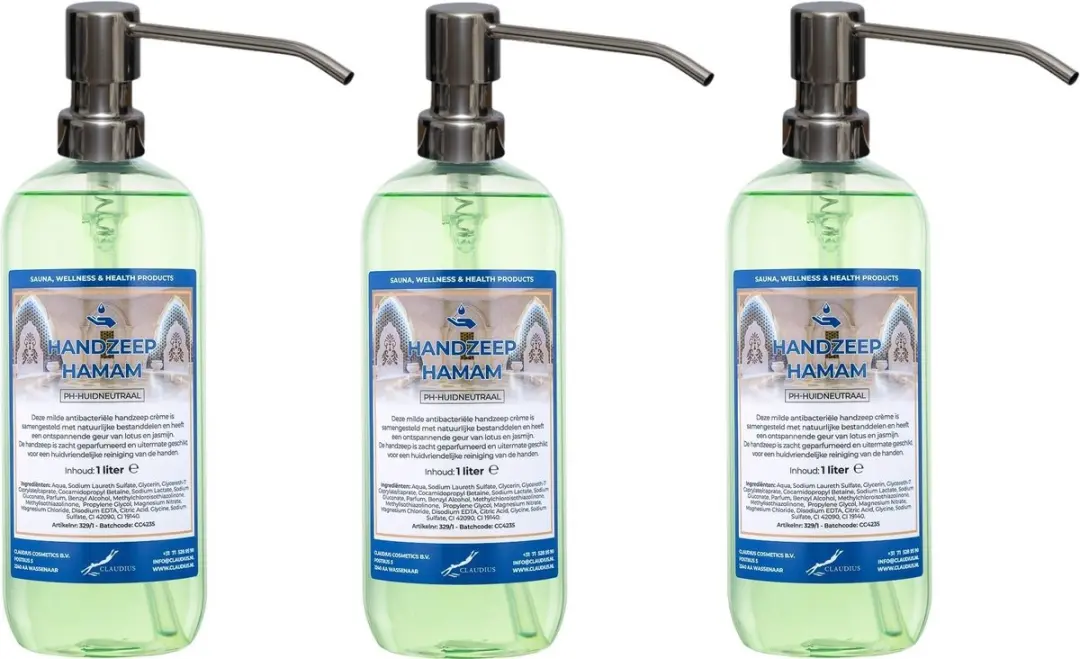 Splashbox Cosmetics Handzeep Hamam 1L