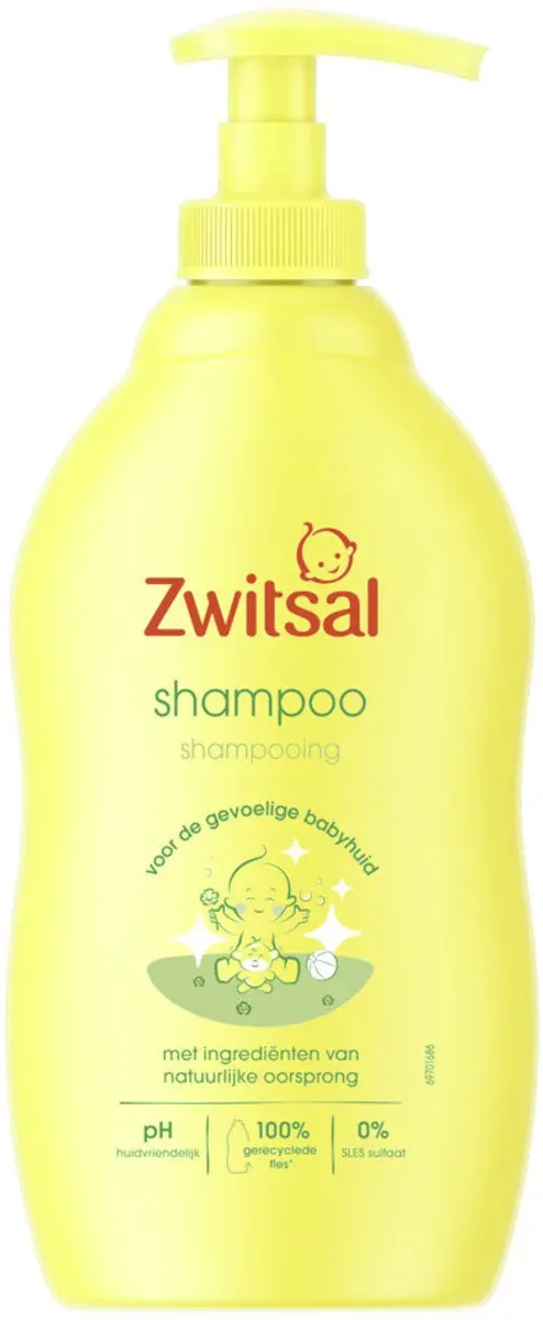 Zwitsal Anti-Klit Shampoo Baby - 4x400ml