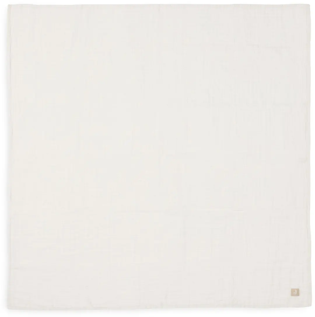 Jollein Hydrofiele Doek Large 115x115cm - 2 Stuks - Biscuit