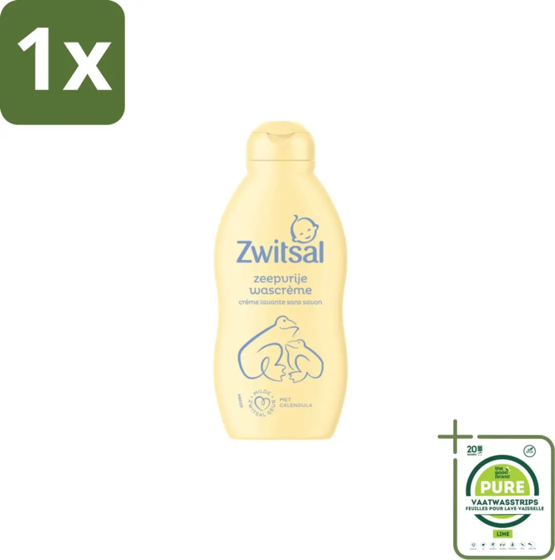 Zwitsal Zeepvrije Wascrème 200ml