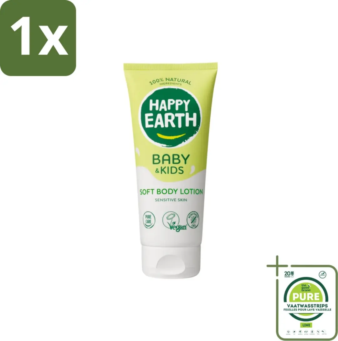 Happy Earth Baby & Kids Bodylotion 200ml