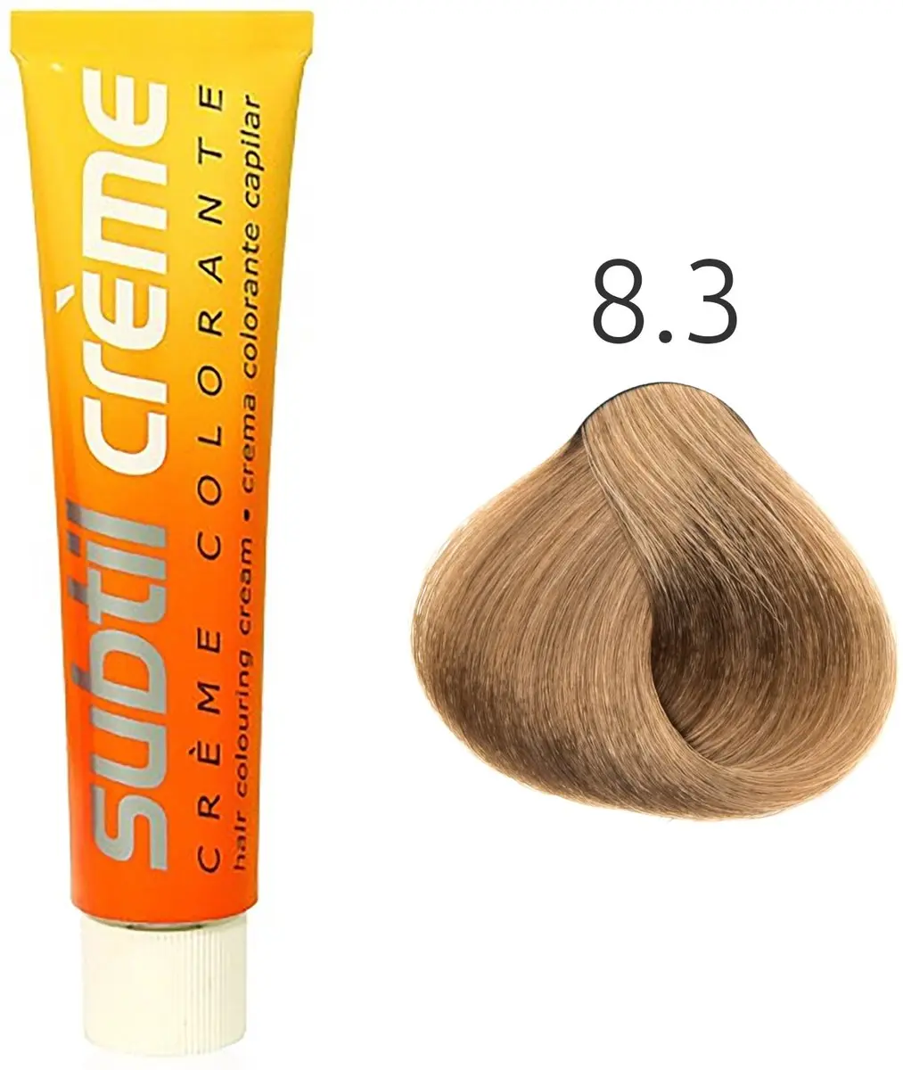 Subtil Color Crème Colorante 8.3 Licht Goudblond 60ml