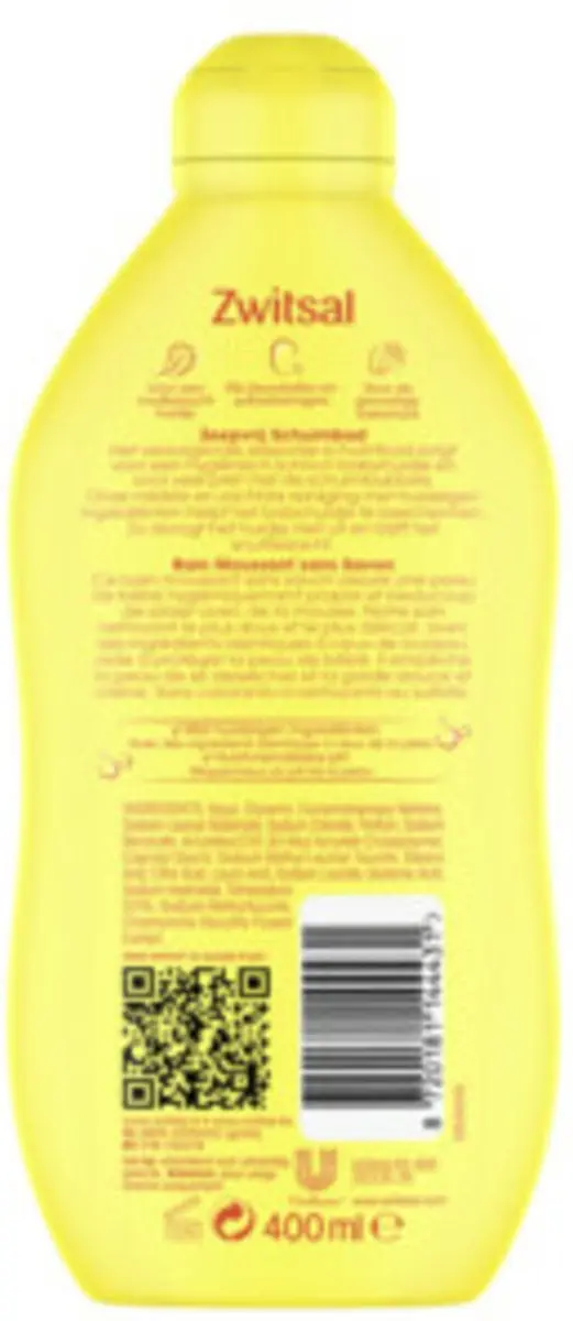 Zwitsal Schuimbad 400ml