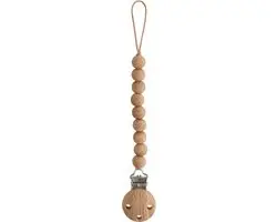 Mushie Siliconen Speenkoord Hera Faux Wood