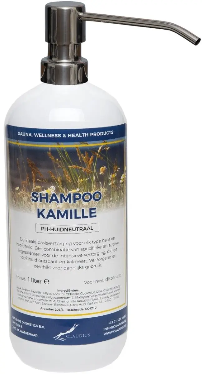 Splashbox Cosmetics Shampoo Kamille 1L