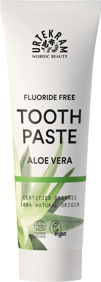 Urtekram Aloë Vera Fluoridevrije Tandpasta 75ml