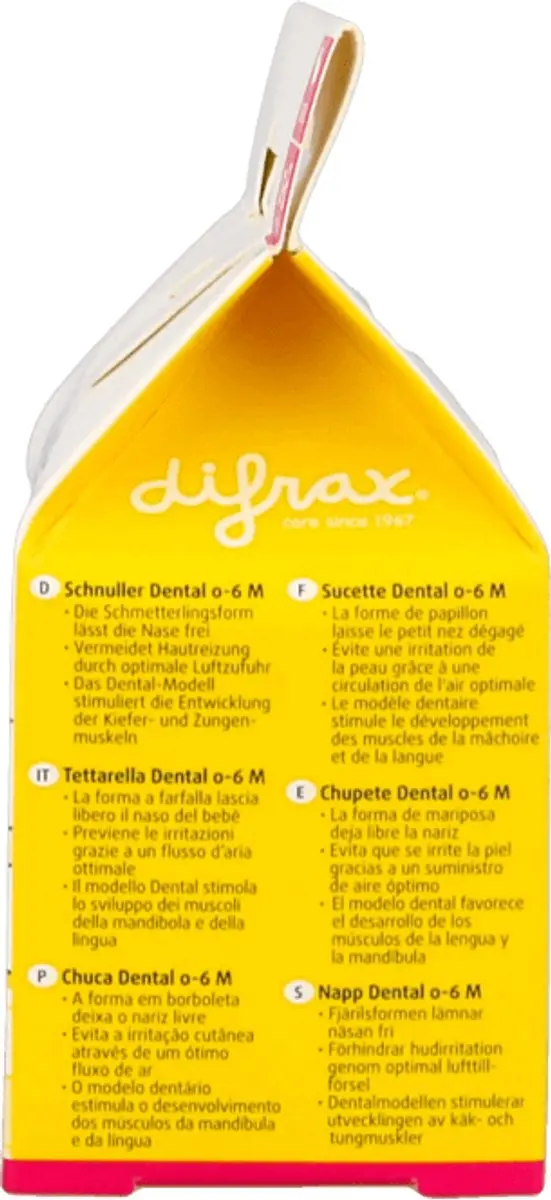 Difrax Fopsp Mini Dental - Blauw