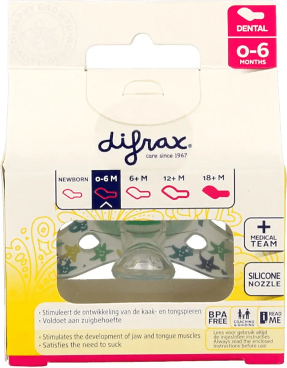 Difrax Fopsp Mini Dental - Blauw