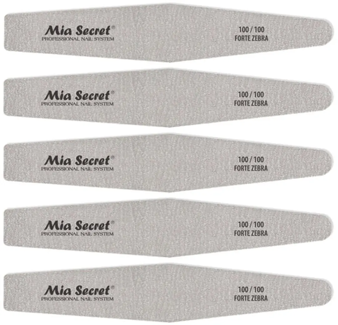 Mia Secret Forte Zebra Diamond Nagelvijl 100/100