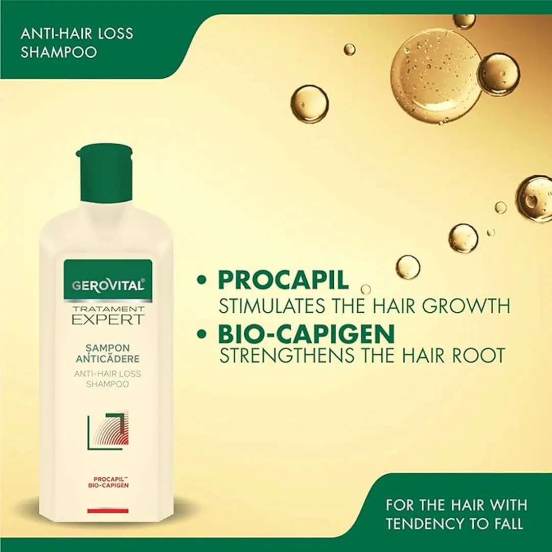 Gerovital Tratament Expert Shampoo Haaruitval 250ml