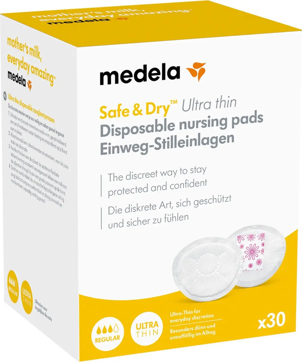 Medela Ultra Thin Zoogcompressen - 30 Stuks