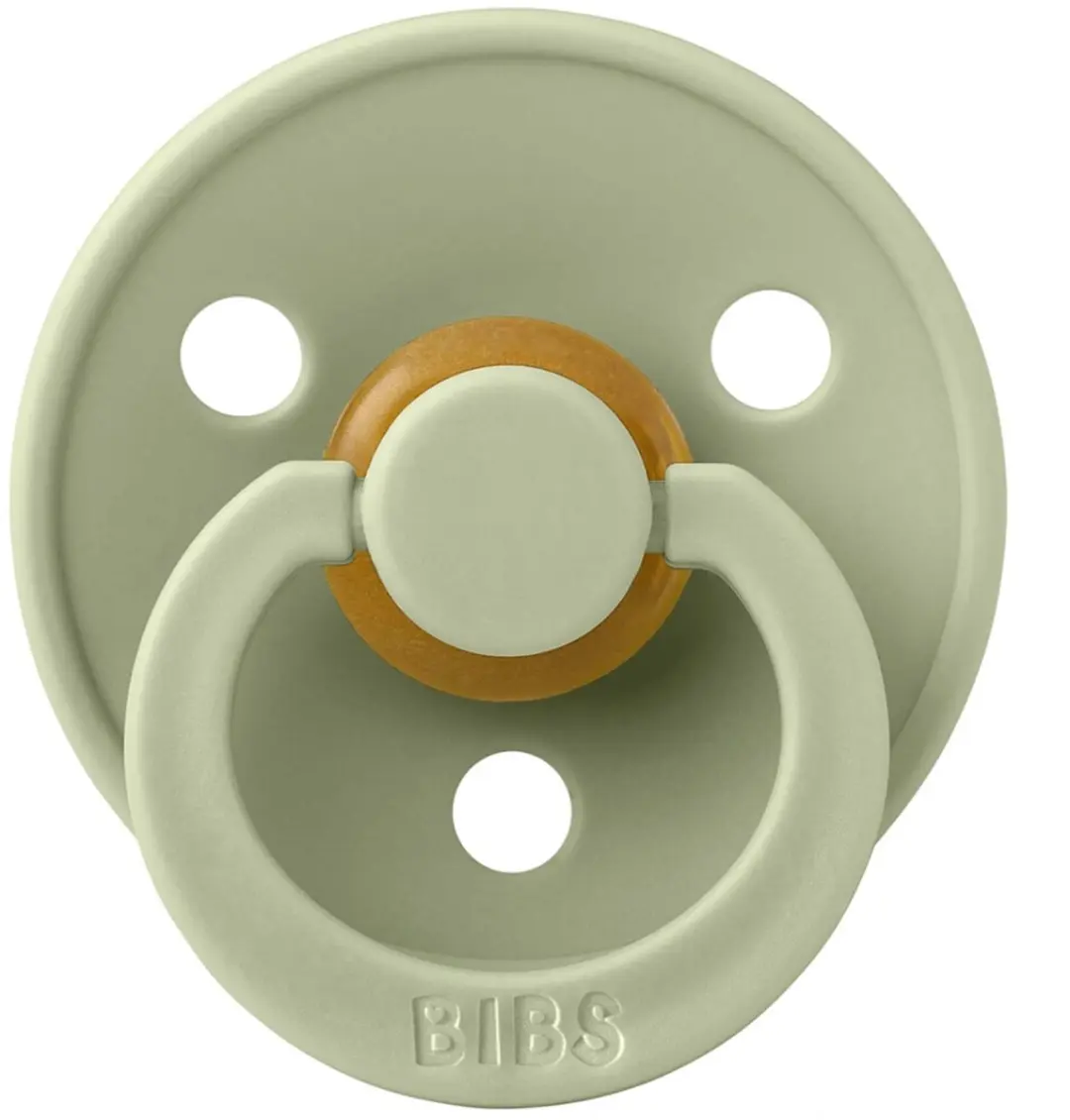 BIBS Colour Speen - 2 Stuks - Maat 3 (18+ maanden) - Ivory/Sage