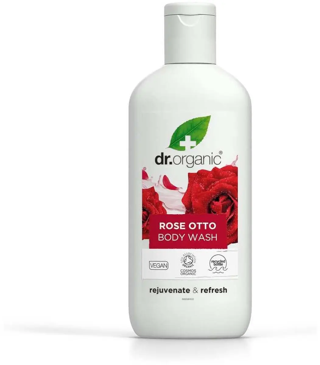 Dr Organic Rose Otto Bodywash 250ml