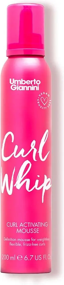 Umberto Giannini Curl Whip Activating Mousse 200ml