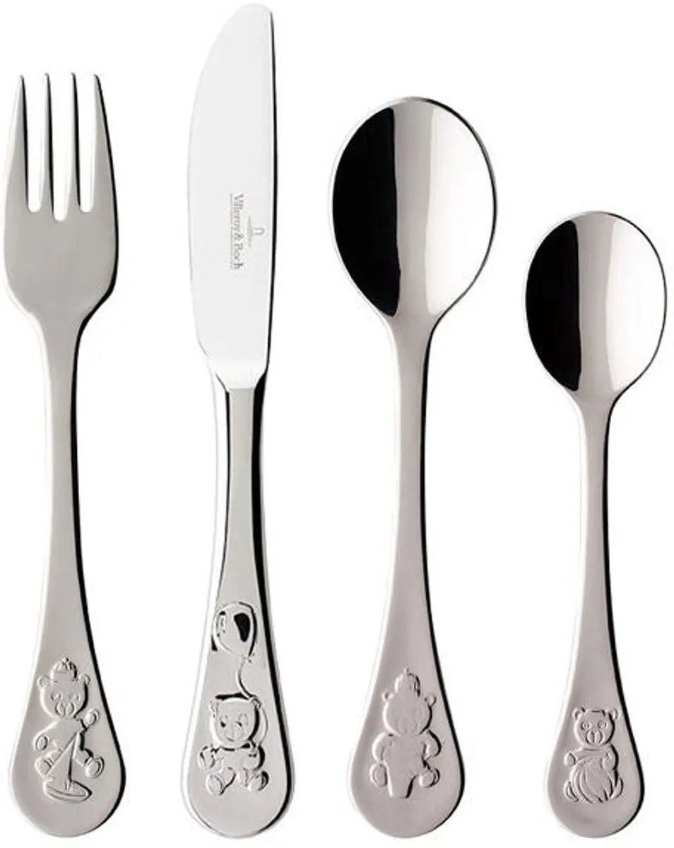 Villeroy & Boch Kinderbestekset 4-delig - Zilver