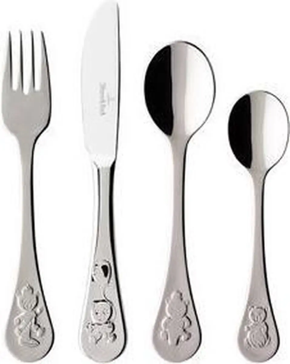 Villeroy & Boch Kinderbestekset 4-delig - Zilver