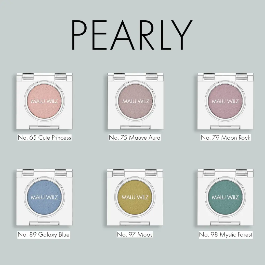 Malu Wilz Velvet Oogschaduw Pearly Galaxy Blauw - 2g - afbeelding 3 van 3